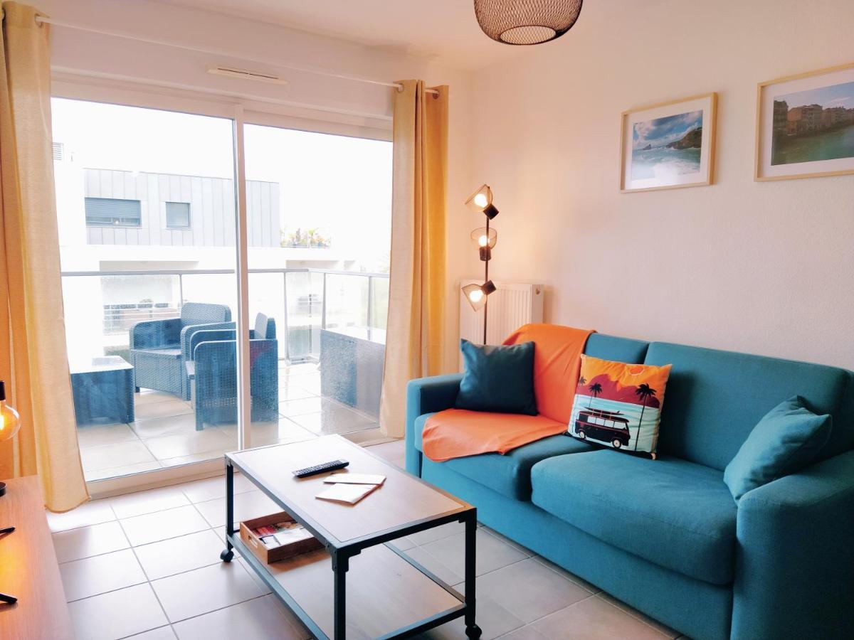 바욘 Le Balcon De L'Adour, Parking, Vue 아파트 외부 사진