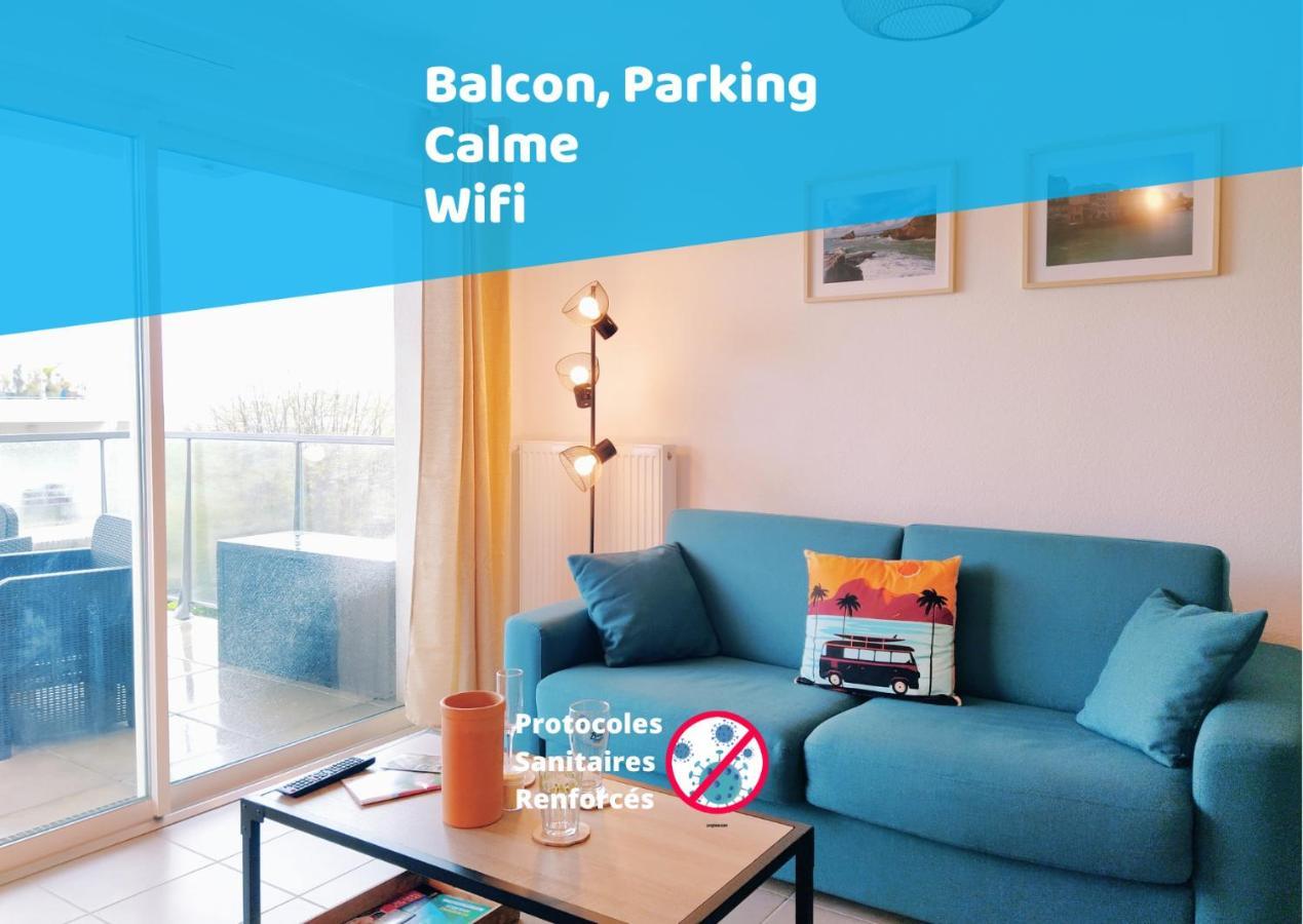 바욘 Le Balcon De L'Adour, Parking, Vue 아파트 외부 사진