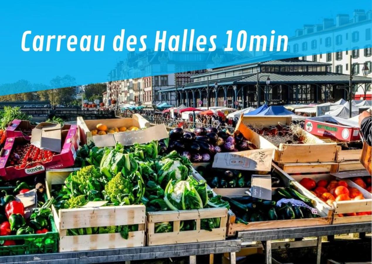 바욘 Le Balcon De L'Adour, Parking, Vue 아파트 외부 사진